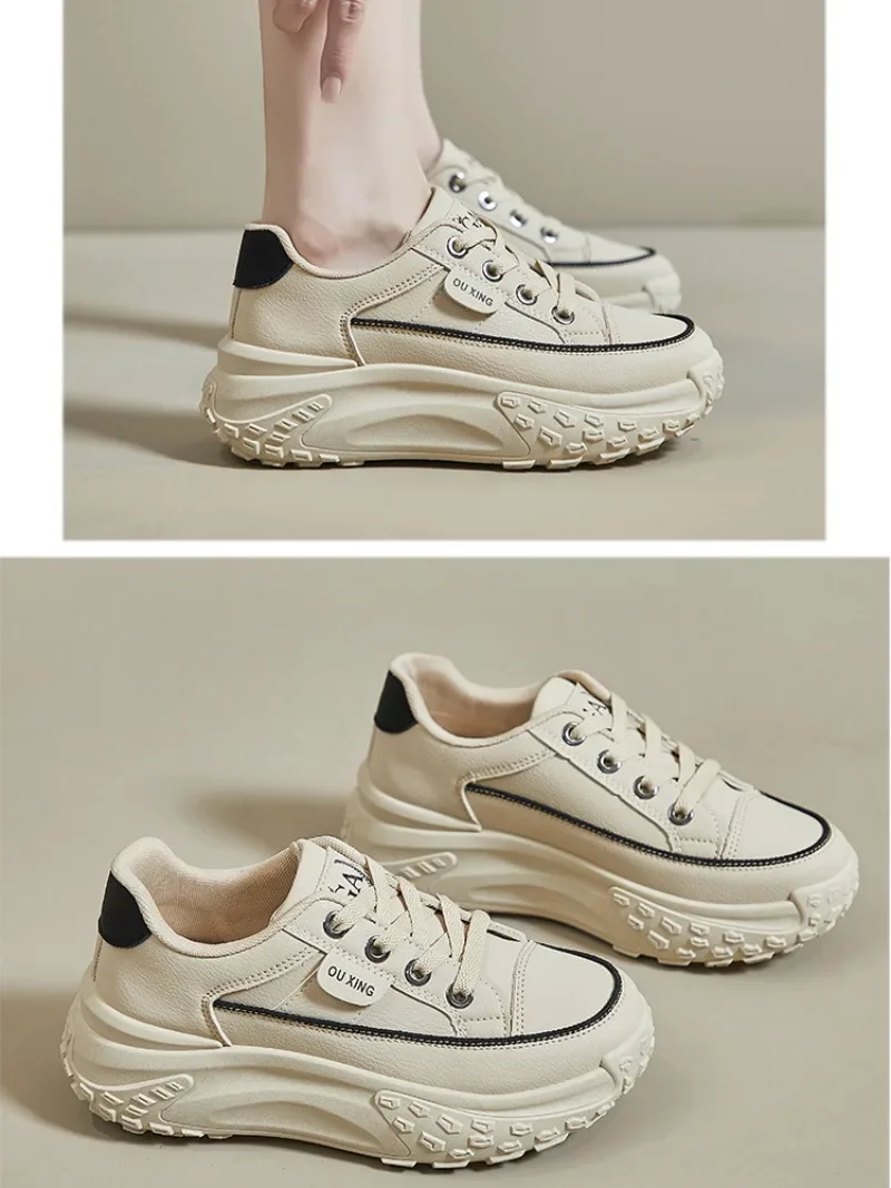 Chaussures à plateforme pour femmes, baskets de jogging décontractées en plein air, baskets de marche, chaussures de randonnée épaisses, marque de créateur