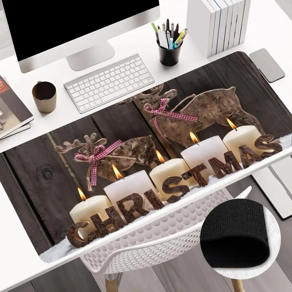 Animal Gift Decoration Reindeer Holiday Christmas MINISO Mouse Pad Anime Game Mouse Pad Computer Desk Pad Office Carpet Laptop M