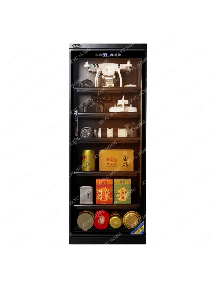 Moisture-Proof Cabinet 160L Camera Drying Box Electronic Moisture-Proof Cabinet Tea Storage Box