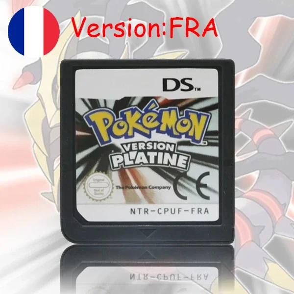 Pokemon Series DS Game Cartridge Diamond Platinum Pearl HeartGold SoulSilver Black White Meertalig voor NDS/2DS