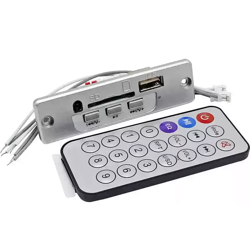 USB SD Card Player Stereo Dual-Channel MP3 Decoding Board with 2*3W Amplifier Module 5V Mini Speaker Box Modification