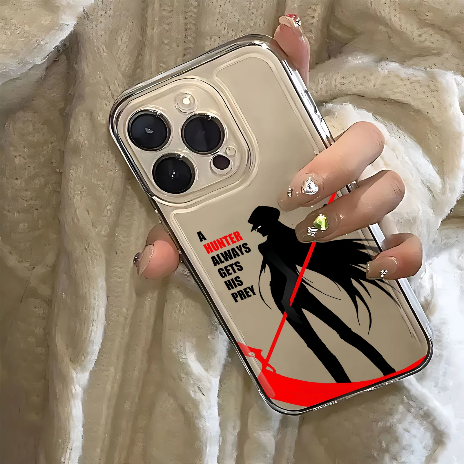 Black HUNTER×HUNTER Hot Anime Phone Case For Xiaomi Redmi Note 13 12 12C 11 10 10C 13C 10s 9 9s 9A 9T 9C 8 7 Pro Max 4G 5G Cover