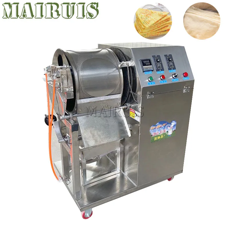 Roti Chapati Spring Pancake Tortilla Making Machine voor maïsmeel rond brood gebraden eend pannenkoek persmachine