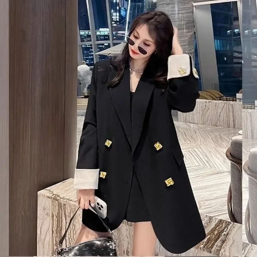 Outerwear High Quality Fashion 2025 Women's Blazers Loose Female Coats and Jackets In Promotion Elegant Youth Casual Korean Fall