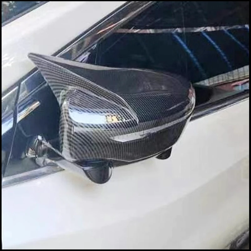 

For Nissan Murano 2015-2021 Door Side Wing Rearview Mirror Cover Cap Sticker Trim Car Styling Auto Accessories