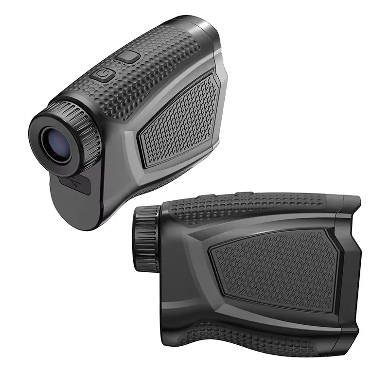 BOLRZO New 600-meter golf rangefinder with ramp on/off LCD laser rangefinder for golfer speed measurement