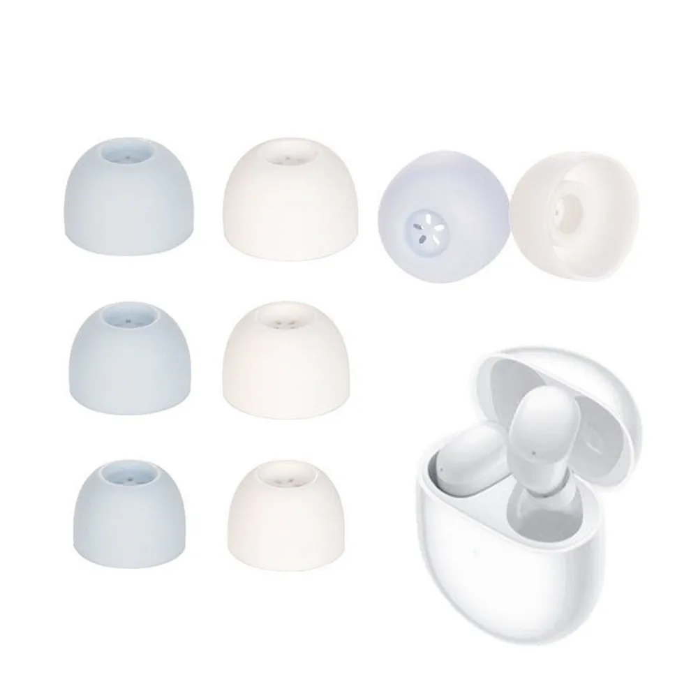 シリコーンイヤフォンのヒント Xiaomi Redmi 芽 4 イヤホンキットイヤーキャップ耳栓 Eargel 交換アクセサリーイヤーチップ