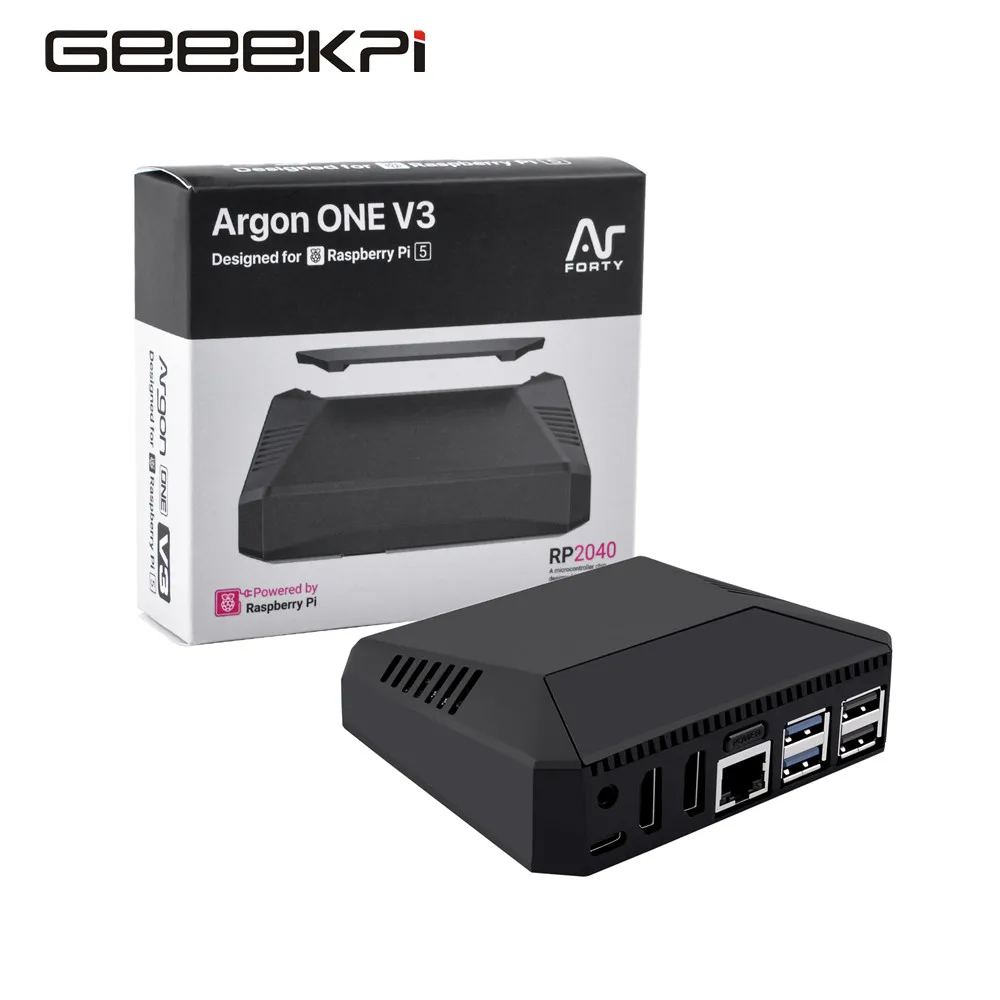 Argon ONE V3 Case Aluminum for Raspberry Pi 5