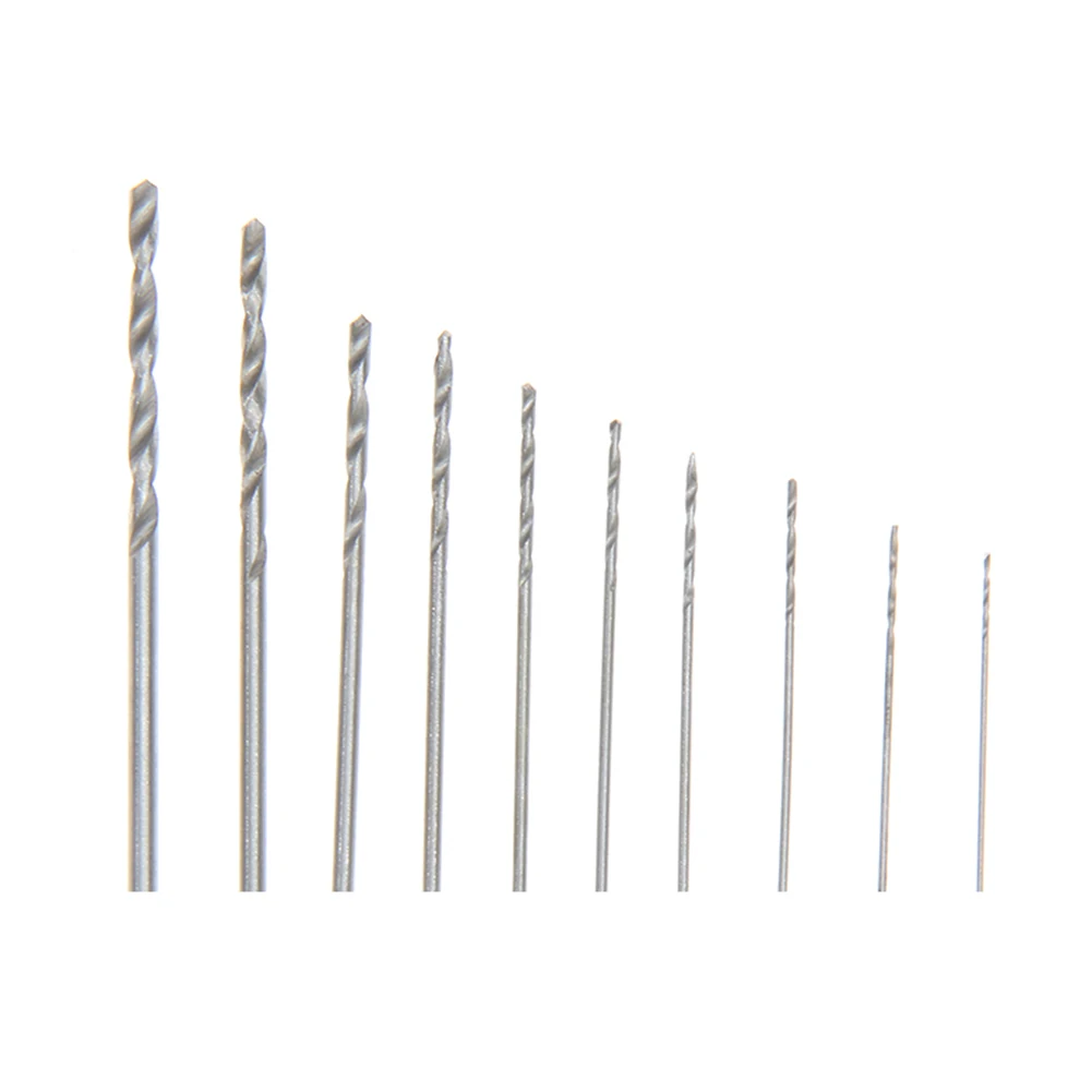 25 قطعة HSS مايكرو تويست مجموعة لقمة مثقاب عالية السرعة الصلب لقمة ثقب 0.5 مللي متر ~ 3 مللي متر مستقيم عرقوب ل دريمل أداة دوارة أدوات المجوهرات