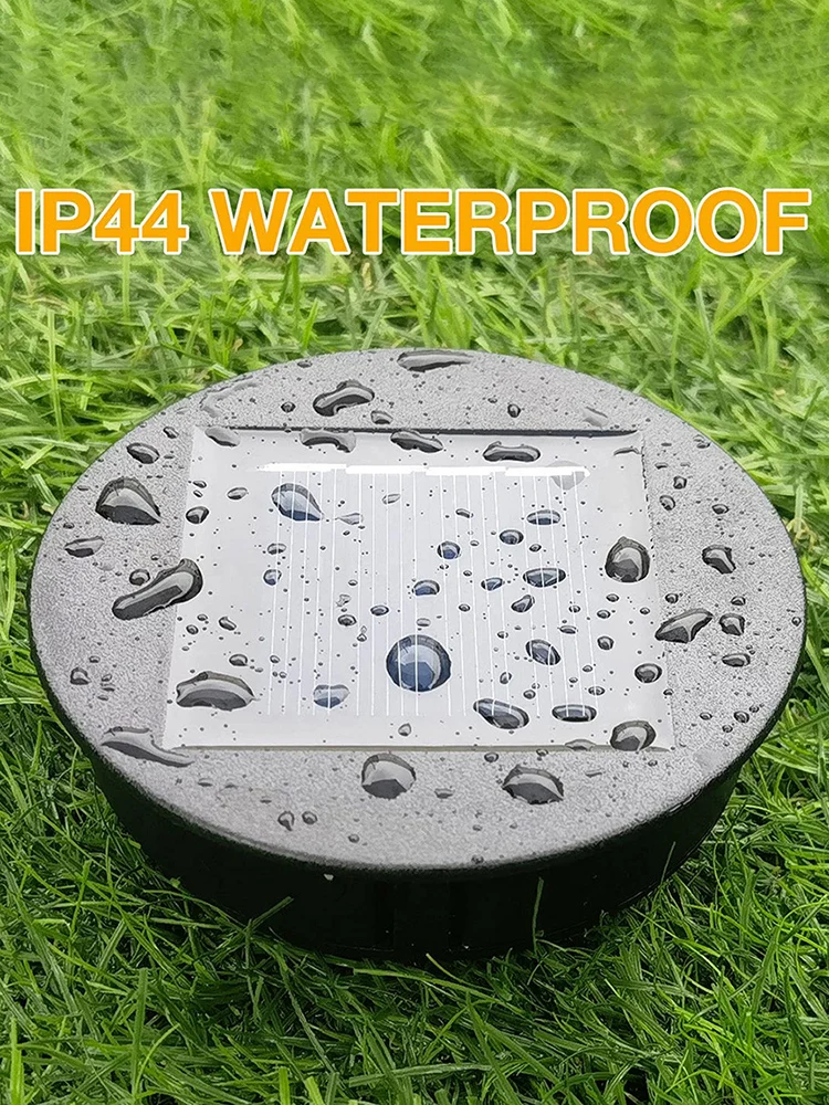 Solar Lights Replacement Top IP44 WaterproofLid Lights Replacement LED Solar Lamp Battery Box 7LM for Outdoor Hanging Lanterns
