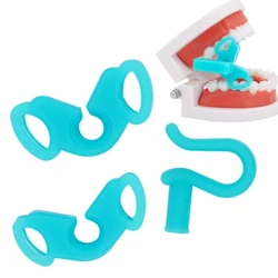 3Pcs Dental Bite Block Retractor Opener Silicone Intraoral Lips Cheek Expanders Mouth Prop Occlusal Pad for Adult and Children