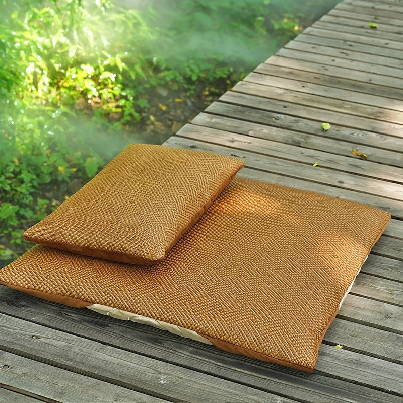 Doppelseitiges Kissen, Kapok Meditationsmatte Meditation