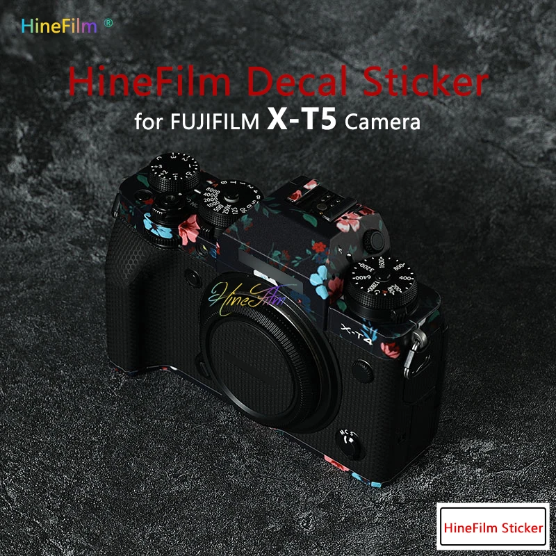Fuji XT5 skóra Premium skórka kalkomania do Fujifilm X T5 naklejka na aparat ochronna skóra x-t5 folia chroniąca przed naklejka przeciw porysowaniu