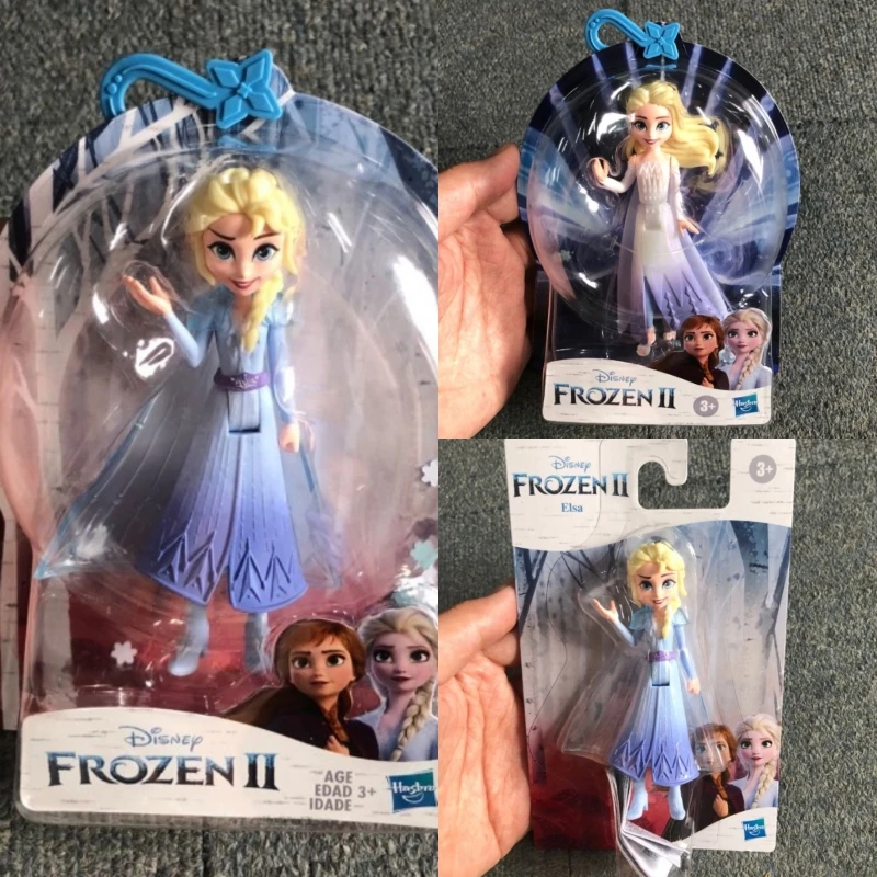 10cm Cartoon Disney Frozen II Featured Characters Series Mini Aisha Anna Girls Play House Doll Toy Christmas Gift E8170 E6305