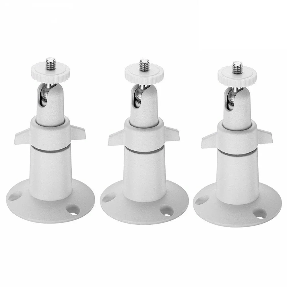 3 Stuks Metalen Veiligheidswand Indoor Outdoor Verstelbare Montage Wand/Plafond Veiligheidsbeugel Voor Arlo Of Arlo Pro Camera Cam