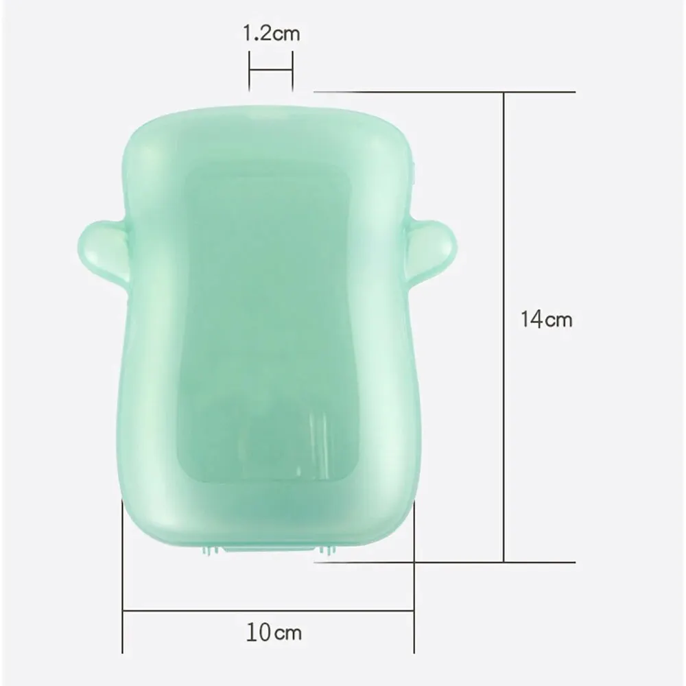 1pc Baby Feeding Tool, Translucent Squeeze-Proof Puree Box For Children To Eat Yogurt And Puree