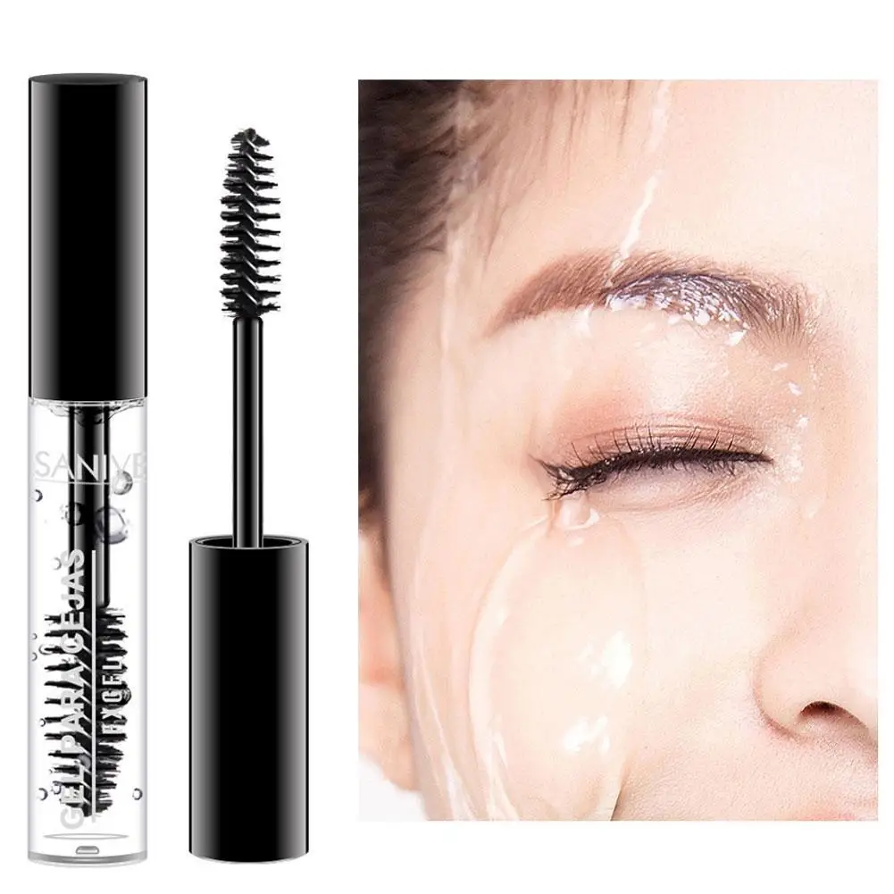 4D Silk Fiber Mascara Waterproof Thickening Long Eyelashes Makeup Cosmetics Eyelash Lash Eyelash Black Mascara