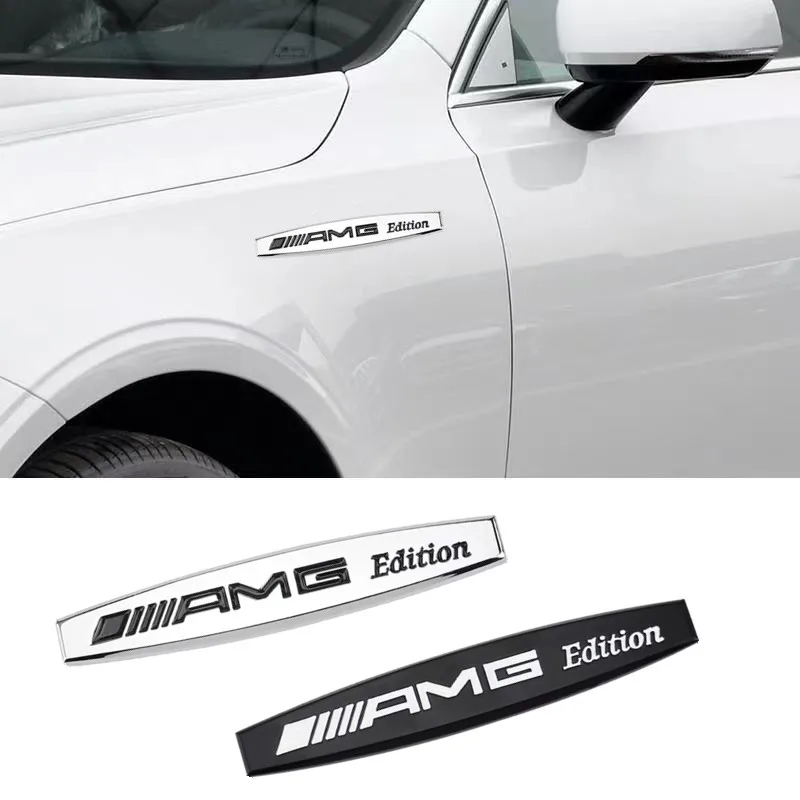 Aluminium Alloy Emblem Nameplate Trunk Sticker for Mercedes benz W203 W204 W205 W210 W211 W212 W463 W176 CLA CLS SL GLA