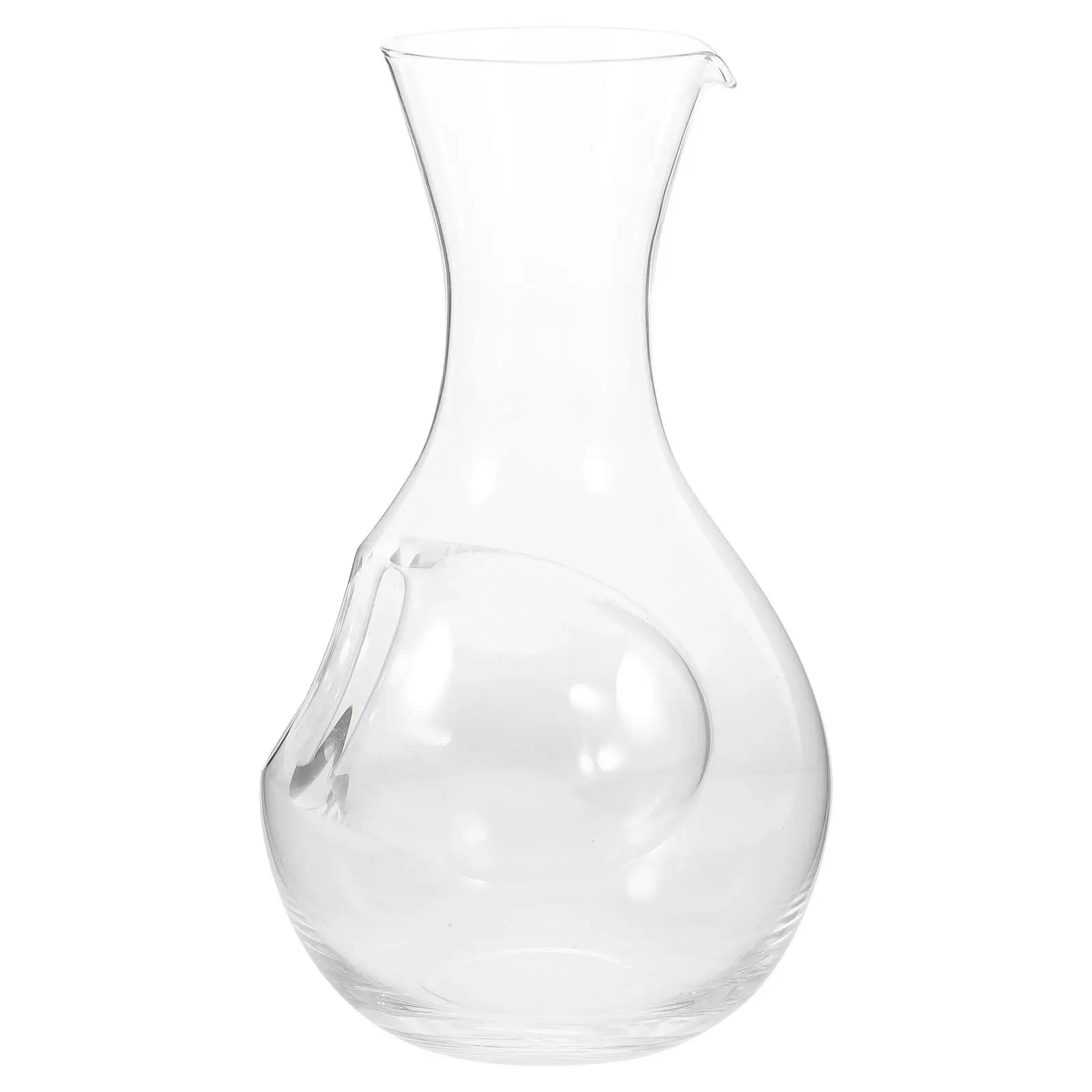 400Ml Japanese Style Glass Sake Decanter with Cooling Chamber Wine Decanter Small Carafe for Parties Gatherings