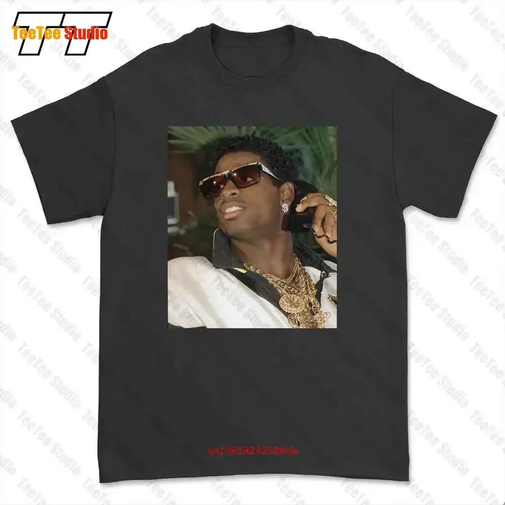 Neon Deion Sanders Prime Time Draft Day Falcons 49Ers Cowboys T-shirt Tee 2WB5