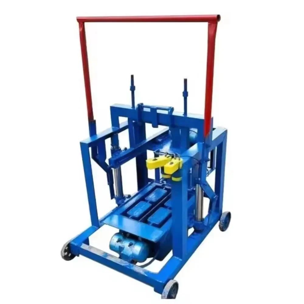 Brickworks use easy-to-operate hand-pressed brick machines for sale