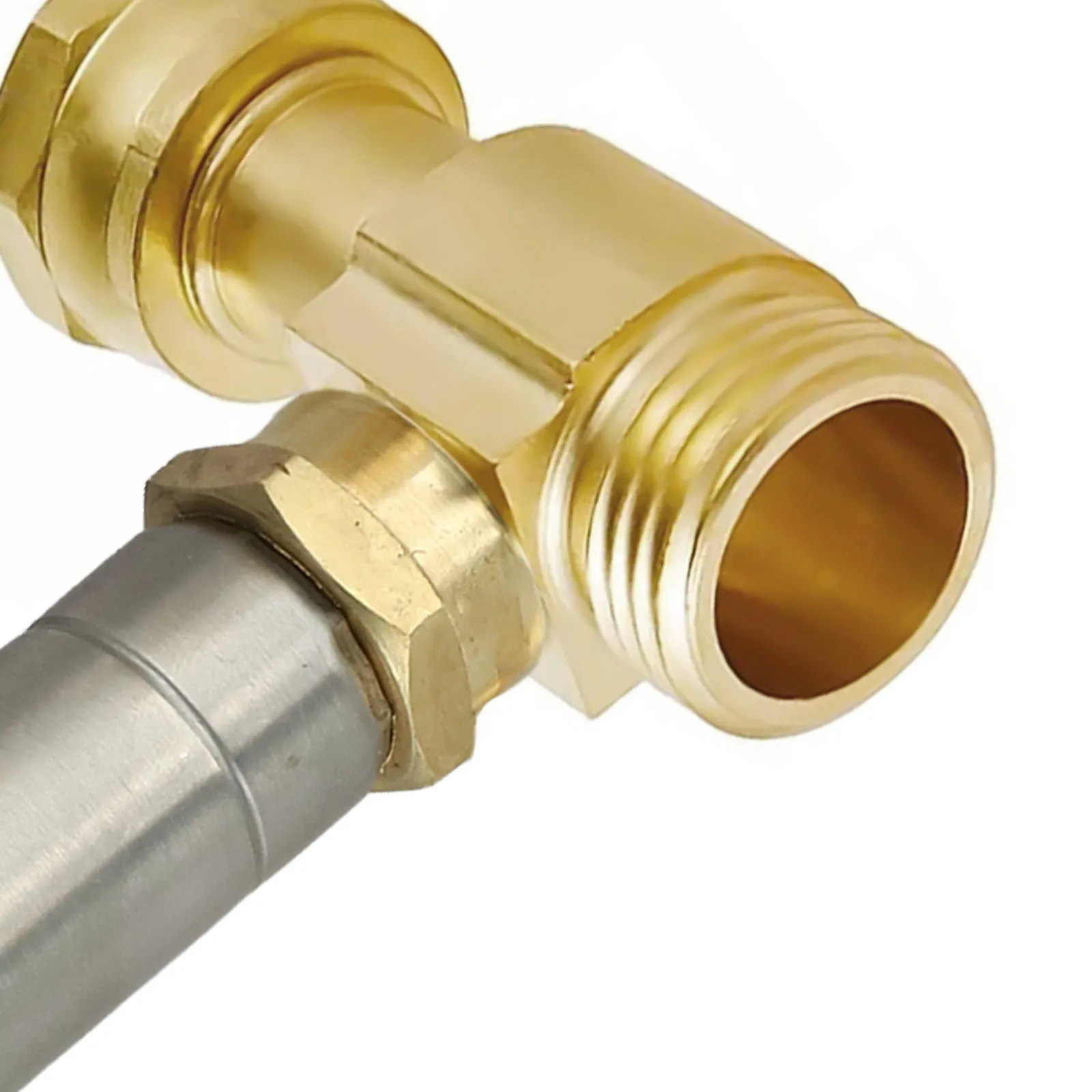 مانع مطرقة مياه مدمج للغسالات وغسالات الأطباق 3/4 اتصال نحاسي للقضاء على ضوضاء الأنابيب #3