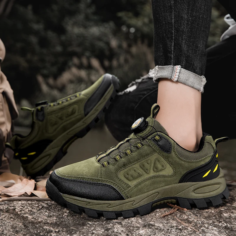 Новые мужские походные туфли, нескользящая обувь для альпинизма, модные уличные кроссовки для бега, износостойкие кроссовки
