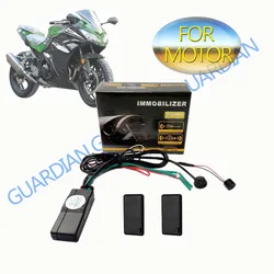 Moto Immobilizer RFID Wireless Security System Motocycle Engine Motobike Automatic Lock Anti-Theft Alarm Device