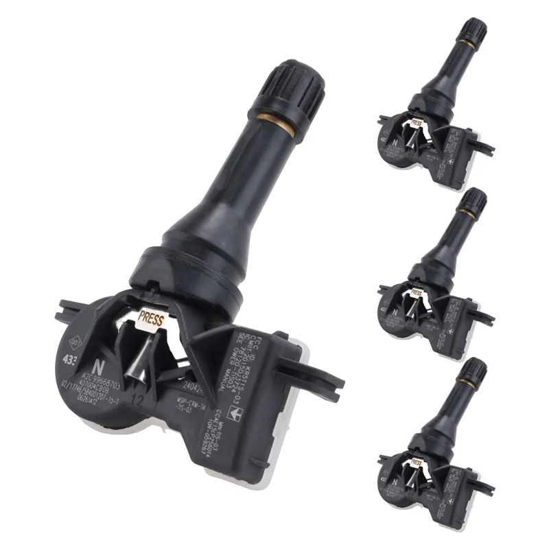 Reliable-4PCS TPMS Sensor de presión de neumáticos 407004CB0B para Nissan Qashqai J10 J11 x-trail NV200 Leaf Juke Note para Lada Vesta Granta