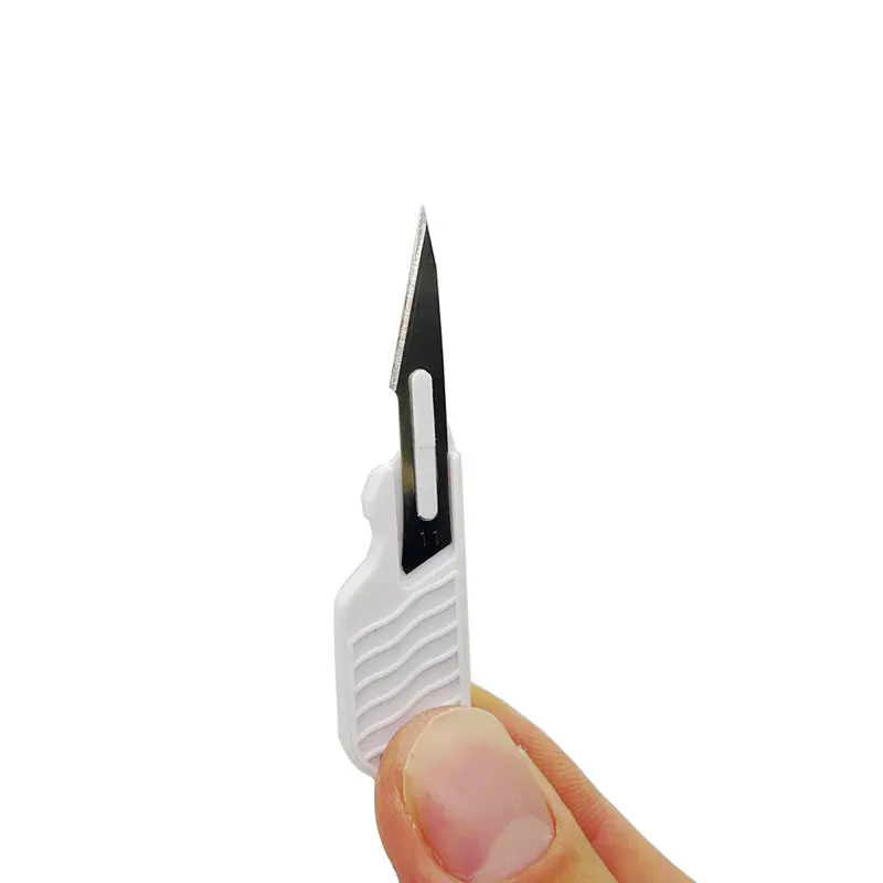 Mini Short Handle No. 10/11/12/15 Scalpel Surgical Sharp Portable Knife Blades For Plant Repair DIY Carving Unpacking Tool