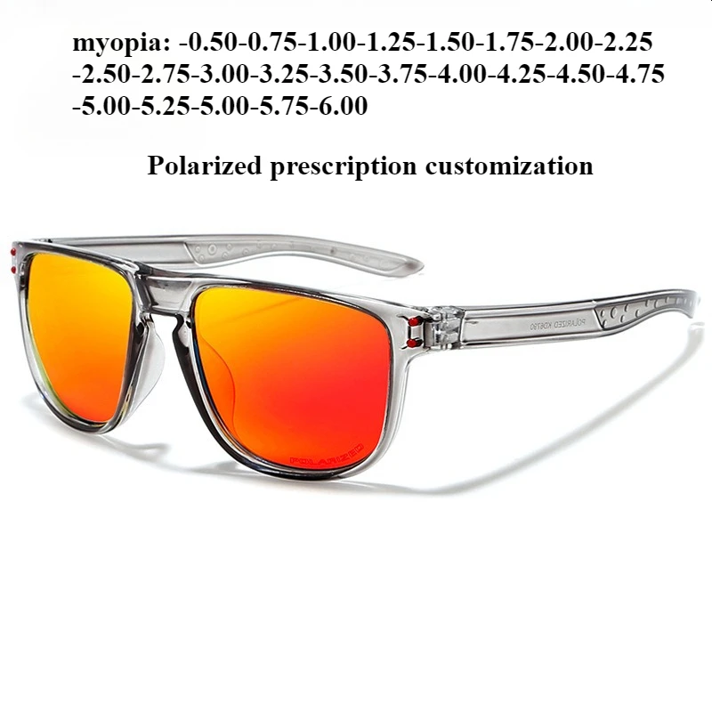 

New men's and women's color polarized sunglasses TR outdoor sports sunglasses can be customized for prescription myopia