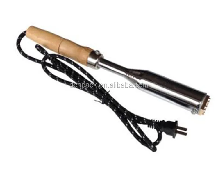 

Low Price Soldering Iron for Custom Branding Stamp logo with Wooden Handle