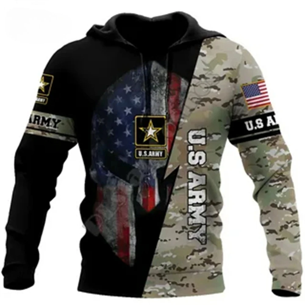 

Autumn and Winter Camouflage Fall Pullover New Fashion Sportswear 3D Printing Men/Women Casual Hoodies