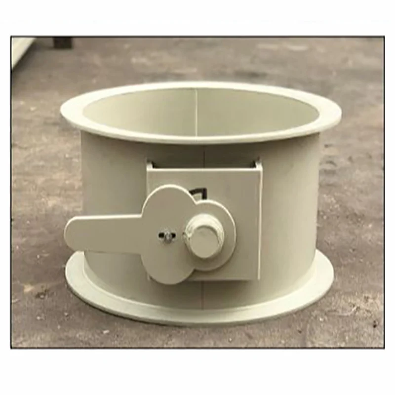 

Fan Valve Flame Retardant PP Manual Valve Ventilation Duct Circular Straight Through Air Volume Control Valve