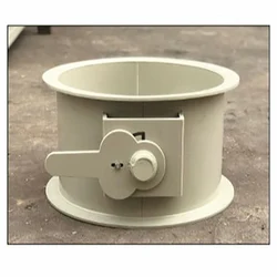 Fan Valve Flame Retardant PP Manual Valve Ventilation Duct Circular Straight Through Air Volume Control Valve