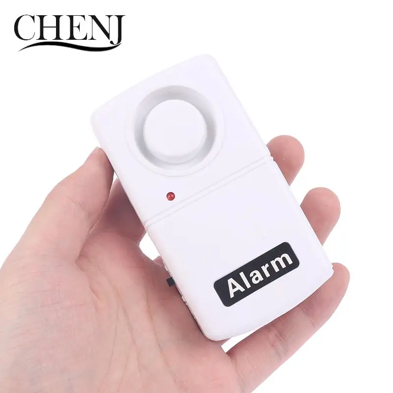 120db Door Window Vibration Shock Glass Break Alarm Siren LED Indicator Home Vibration Alarm Detector Anti-theft Alarm Sensor