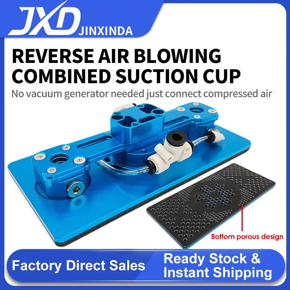 

JXD Bernoulli Reverse Blowing Combined Suction for Non-Marking Handling of Photovoltaic Cell Fragments