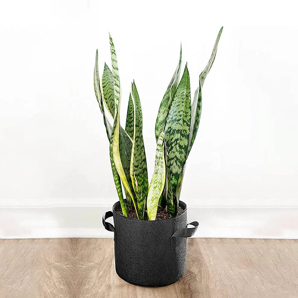 

5 Pcs Non-woven Planting Bag Growing Bags Container Nonwoven Fabric Indoor Potato