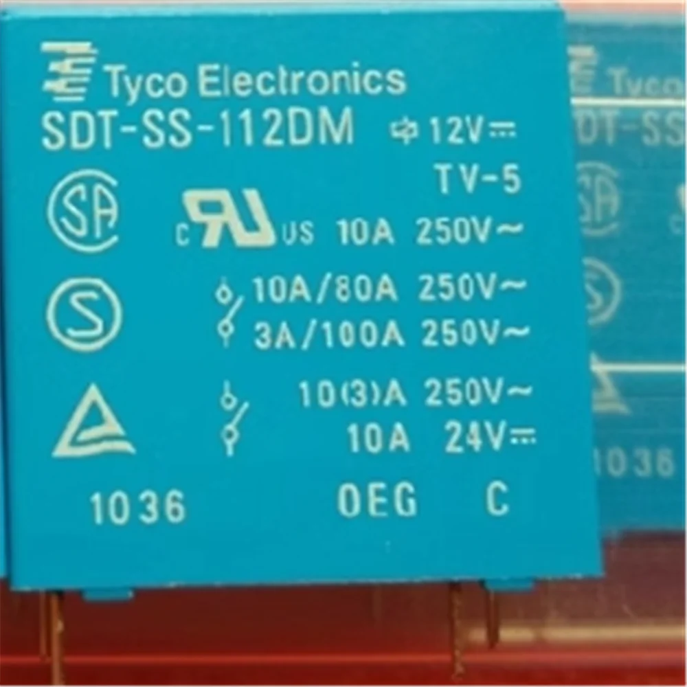 SDT-SS-112DM 12VDC 10A 4-pin set normally open