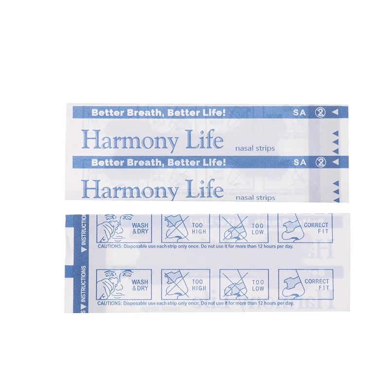 50 Pz 55x16 MM Alito Strisce Nasali Diretto Aiuto Smettere di Russare Naso Patch Buon Dormire Patch Più Facile Migliore Respirare HealthCare