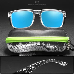 Polarized Sunglasses Men Women Classic HELM Square UV400 Sport Driving Fishing Shades Sunglass Brand New