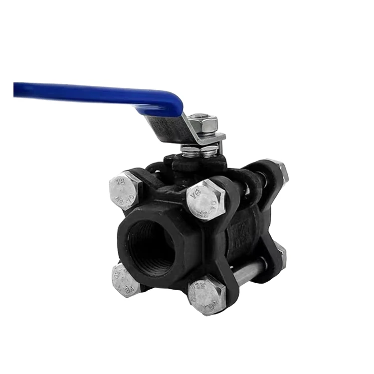 Q11F-16C 1/2inch 3PC WCB Manual Thread Ball Valve