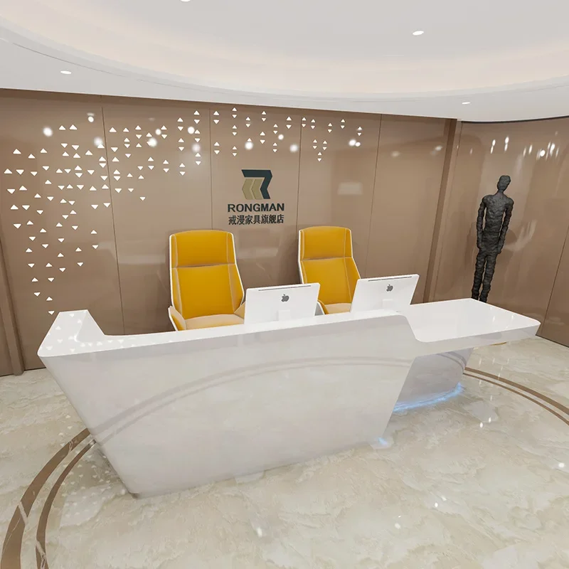 Mode Farbe Rezeption einfache moderne Hotel Gästehaus willkommen