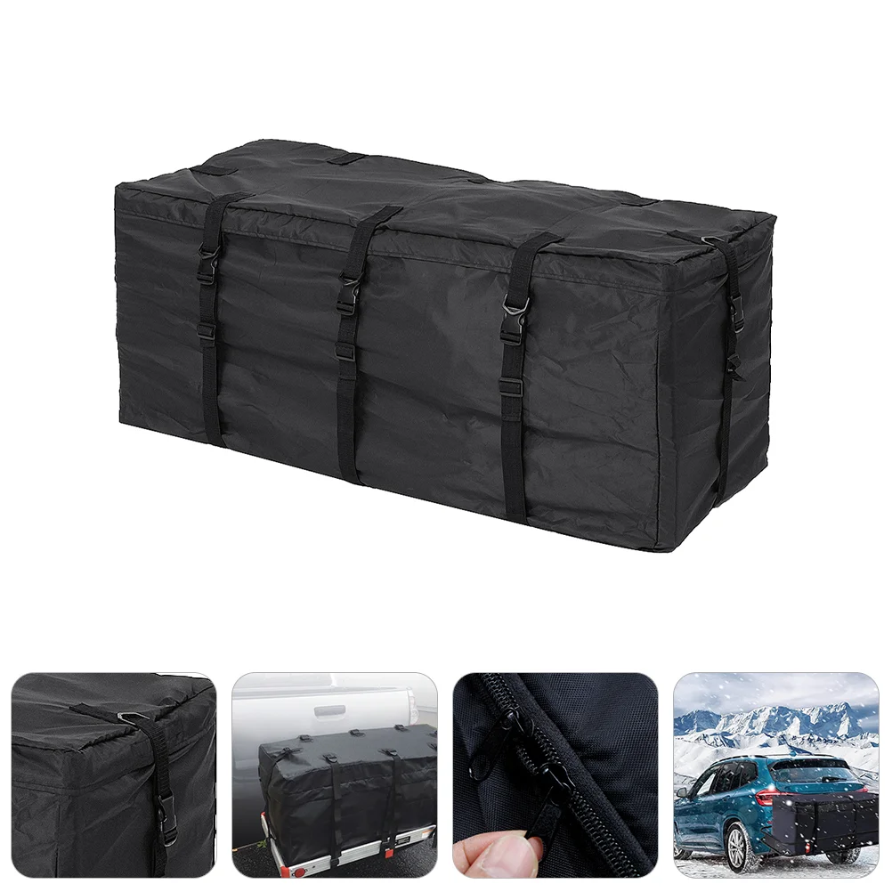 Vehicle Roof Bag Luggage Rack Rooftop Cargo for Storage Supplies Zipper Auto Holder