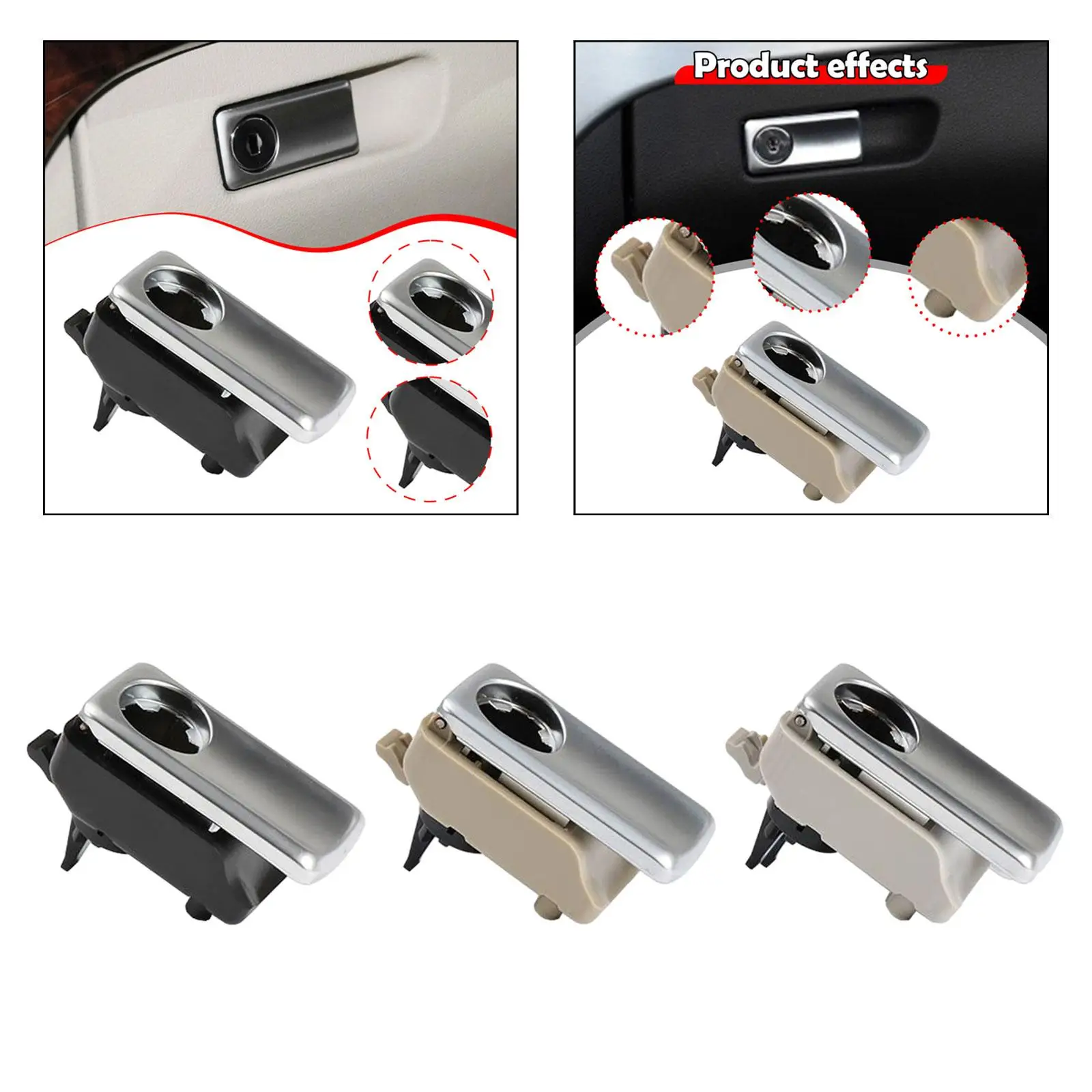 

Ручка защелки перчаточного ящика 1666800491 Замена для Mercedes-Benz GL x166 2012-2015 ml W166 2012-2015 GLE W292 2015-2019