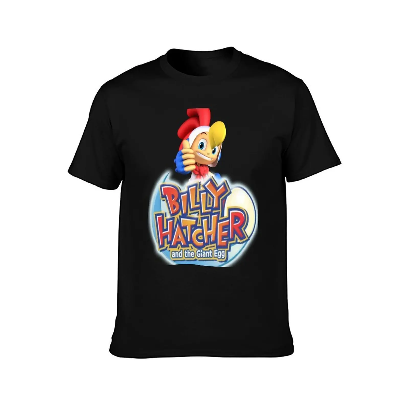 Billy Hatcher & The Giant Egg T-Shirt, Summer Casual Cotton Tee, Oversized Streetwear Tops, Vintage Graphic Print, 100% Cotton