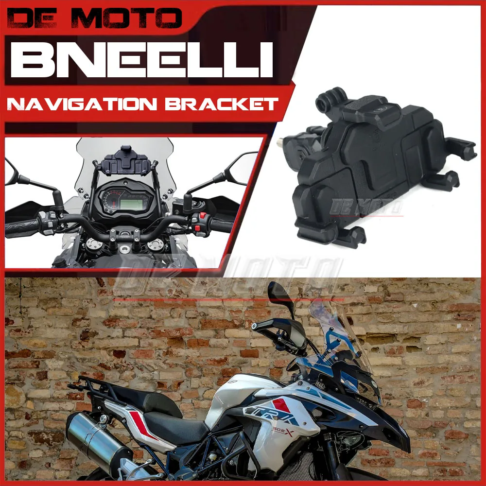 

Mobile Phone Holder Motorcycle Modification Parts High-Quality Accessories FOR Benelli TRK 502 X Navigation Bracket TRK520X