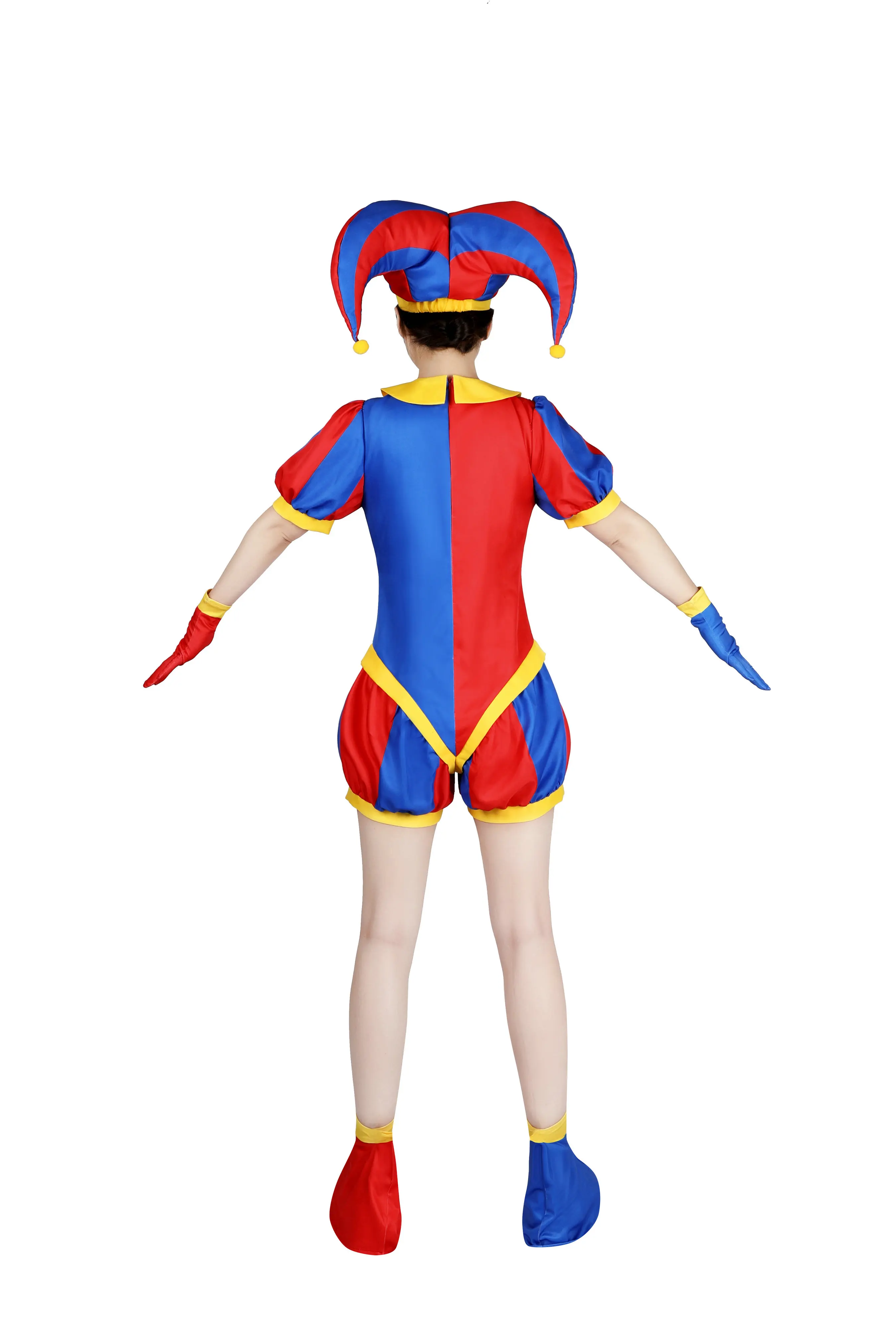 The Amazing Digital Circus Pomni Cosplay Costume Adult Size Kids Size Clown Cosplay