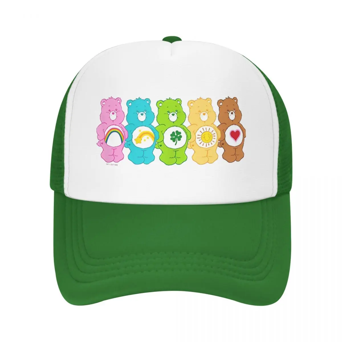 Care Bears Rainbow Bears Group Line Up Baseball Caps Men Women Hip-Hop Sun Hat Hat Adjustable Polyester Fishing Hat Summer Hat