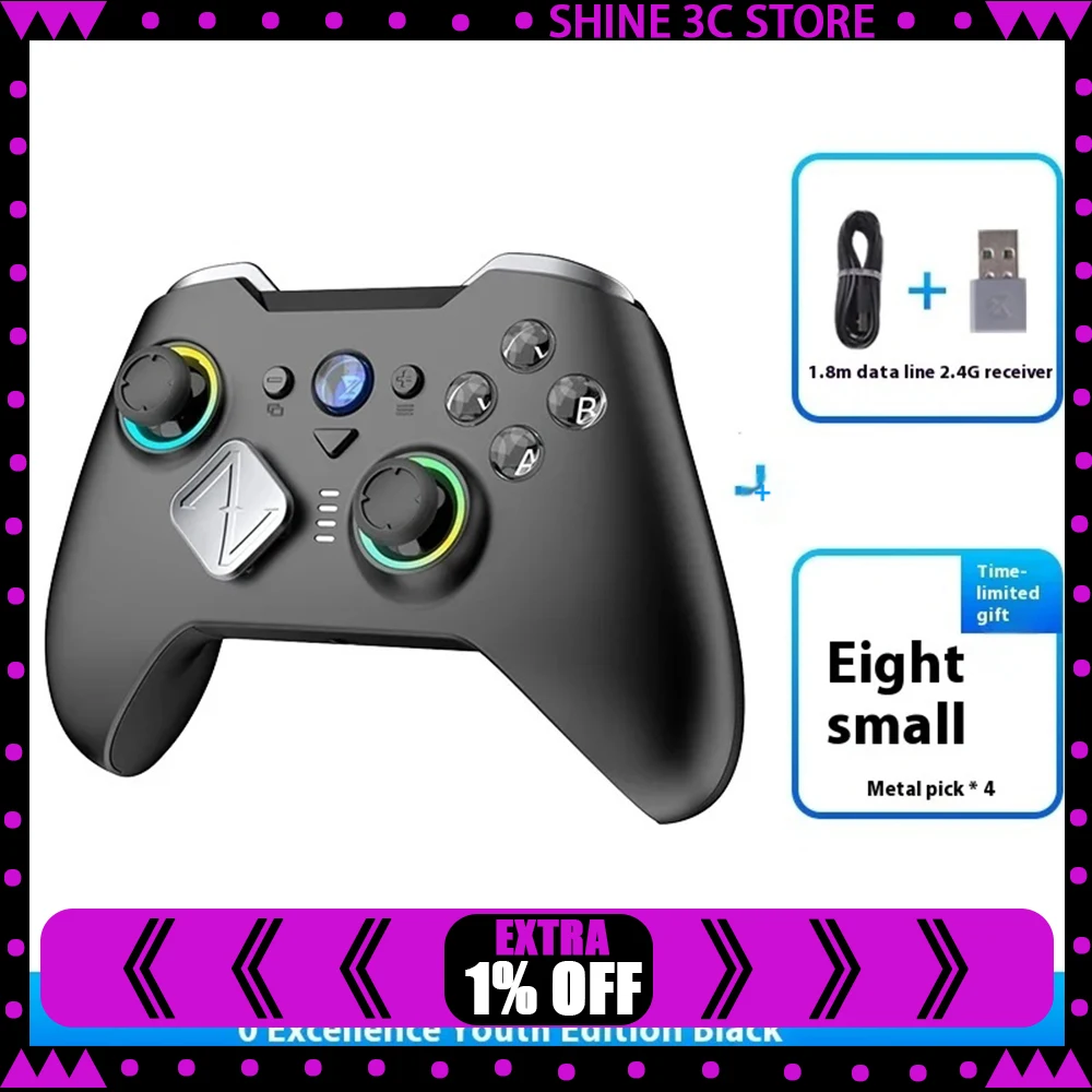 ZD O+Excellent Gaming Controller Elite Modular Sensory RGB Switch Phone Bluetooth Controllers Ns Tablet Steam PC Gamer Accessory